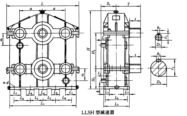 LLSH300LLSH350LLSH400LLSH450LLSH500h(hun)pٙC(j)ʽcҪߴYB/T79-1995